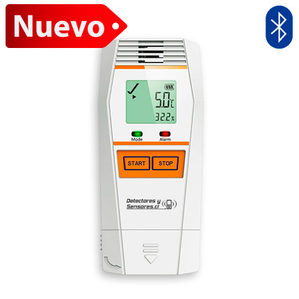 NUEVO Datalogger Temperatura Y Humedad Bluetooth Certificado