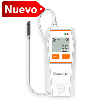 NUEVO Datalogger Temperatura Y Humedad con Sonda Certificado